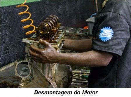 Desmontando motor para retíficar