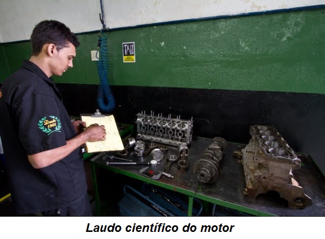 Laudo do motor Laudo retífica